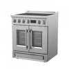 Forno Torino 30" French Door Induction Range, Stainless Steel - FFSIN0950-30 | Cuisiniere a induction Torino de 30 po avec portes francaises, acier inoxydable – FFSIN0950-30
