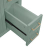 Savannah 30 Inch Bathroom Vanity with Ceramic Sink and Spacious Storage Cabinet, Light Green | Savannah Meuble de salle de bain 30 pouces avec vasque en ceramique et armoire de rangement spacieux, Vert clair