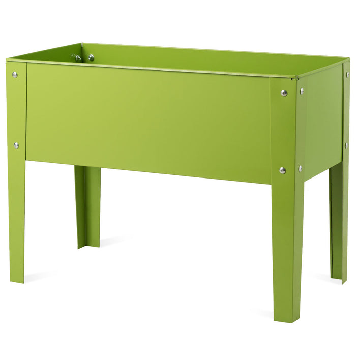 Support Pour Plantes De 61 X 30,5 Cm Costway, Jardiniere Surelevee, Bac A Fleurs Sureleve