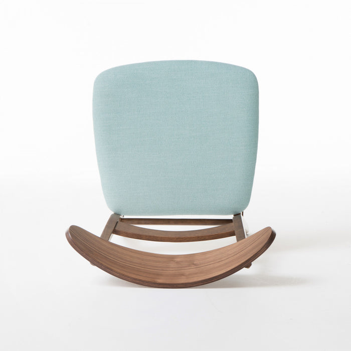 Katte Ensemble De 2 Chaises De Salle A Manger Avec Assise Rembourree Et Structure En Bois De Caoutchouc Massif, Menthe