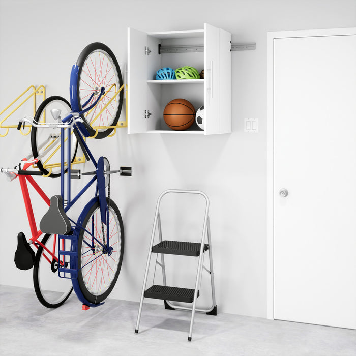 Armoire supérieure de rangement HangUps de 24 po - blanche