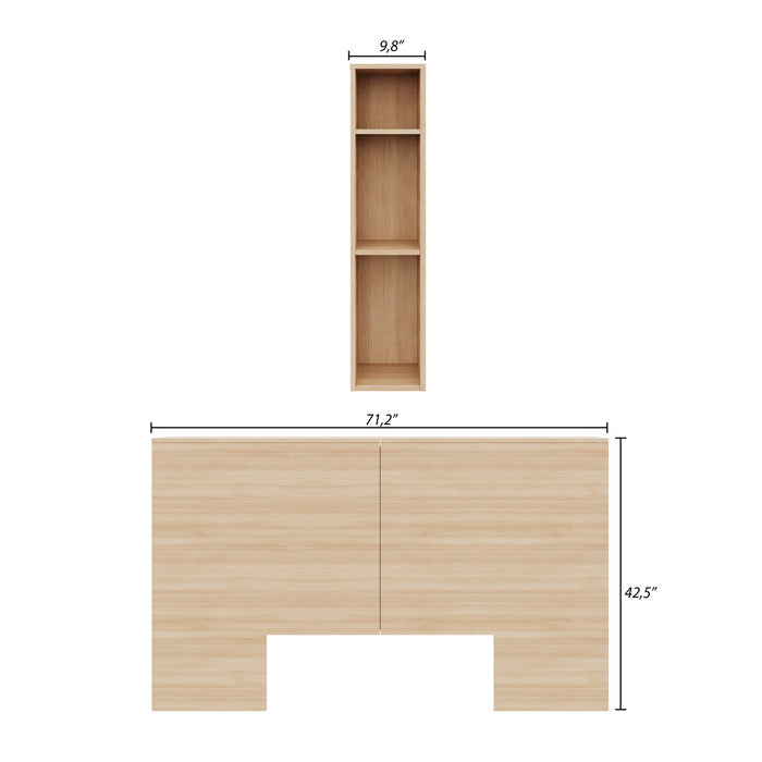 Tête de lit Marconi Nordika - chêne blond naturel