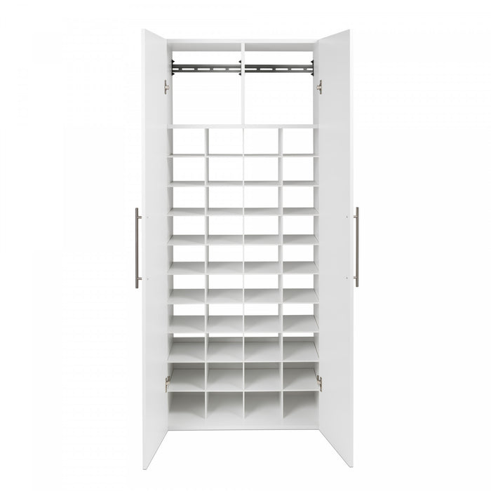 Hangups Armoire De Rangement Pour Chaussures A 40 Casiers – Blanc