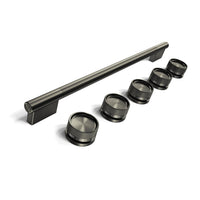 Trousse de poignées KitchenAid pour cuisinière à gaz encastrable intelligente – minerai noir – W11773965