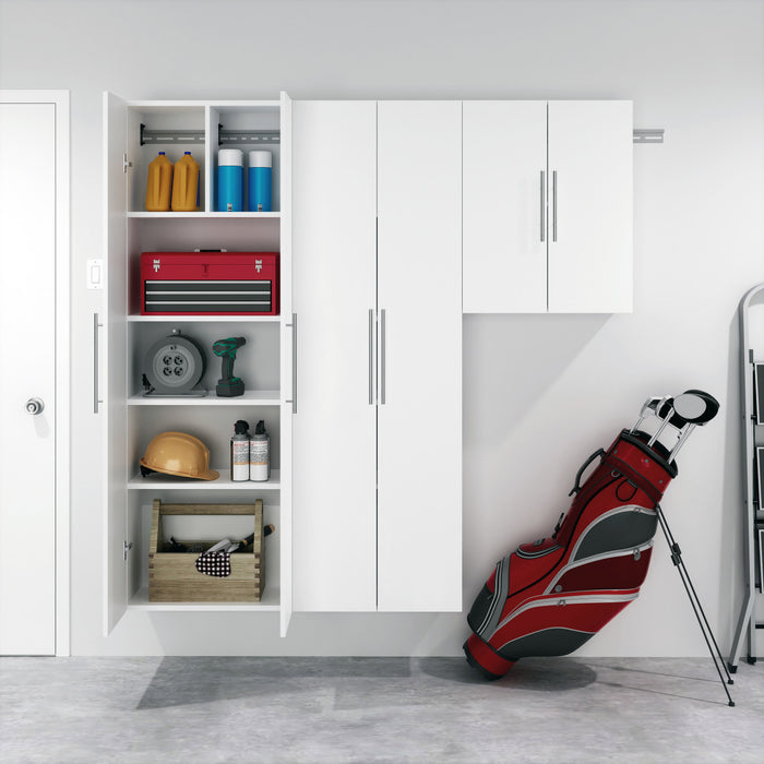 Armoire supérieure de rangement HangUps de 24 po - blanche