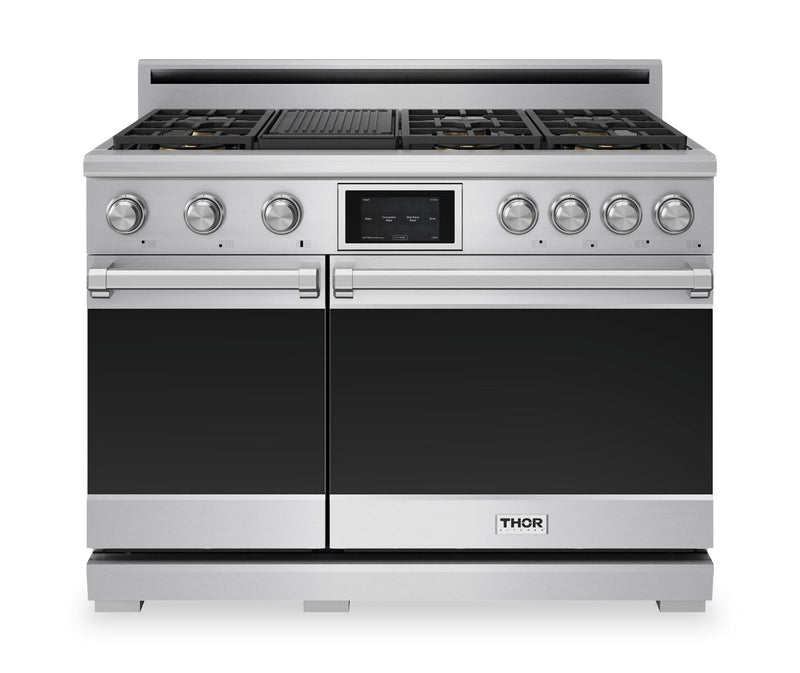 Cuisinière hybride professionnelle amovible Thor Kitchen de série X de 7,6 pi3 - acier inoxydable - XRD48E