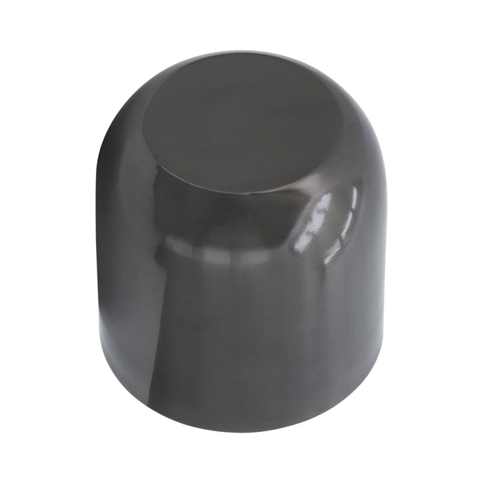 Cache-pot de 20 po/30 po/40 po en métal gris métallisé sur support - ensemble de 3