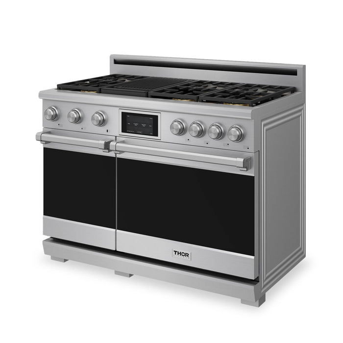 Cuisinière hybride professionnelle amovible Thor Kitchen de série X de 7,6 pi3 - acier inoxydable - XRD48E