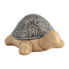 Tortue de 13 po en céramique - grise