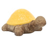 Tortue de 13 po en céramique - jaune