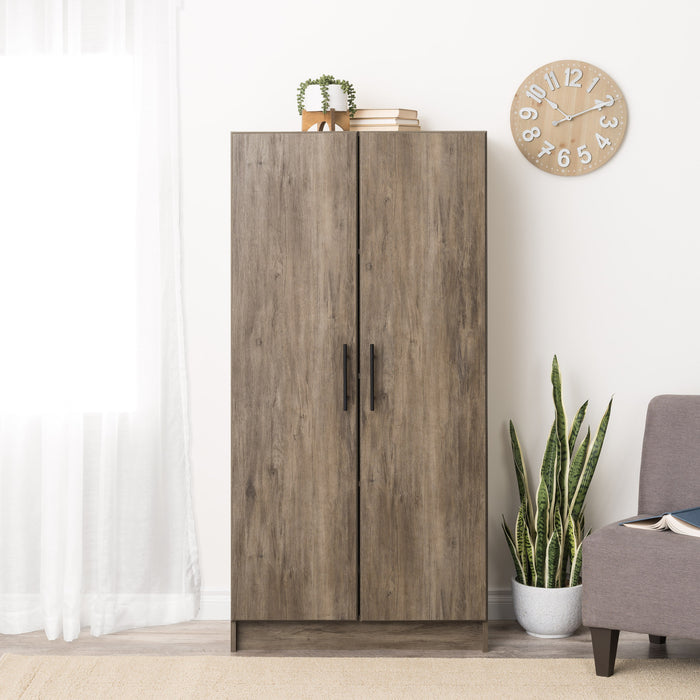 Armoire de rangement Elite de 32 po - gris délavé