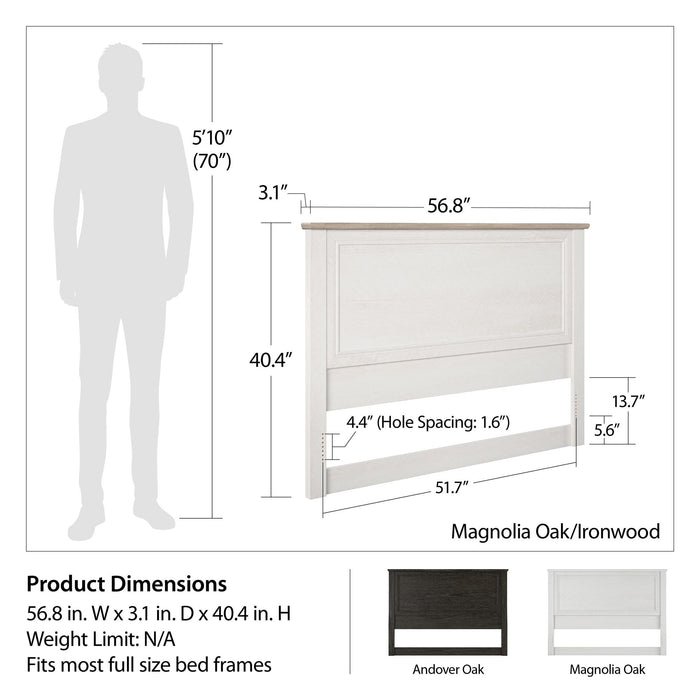 Tête de lit Hillview de Ameriwood Home espresso - format lit double
