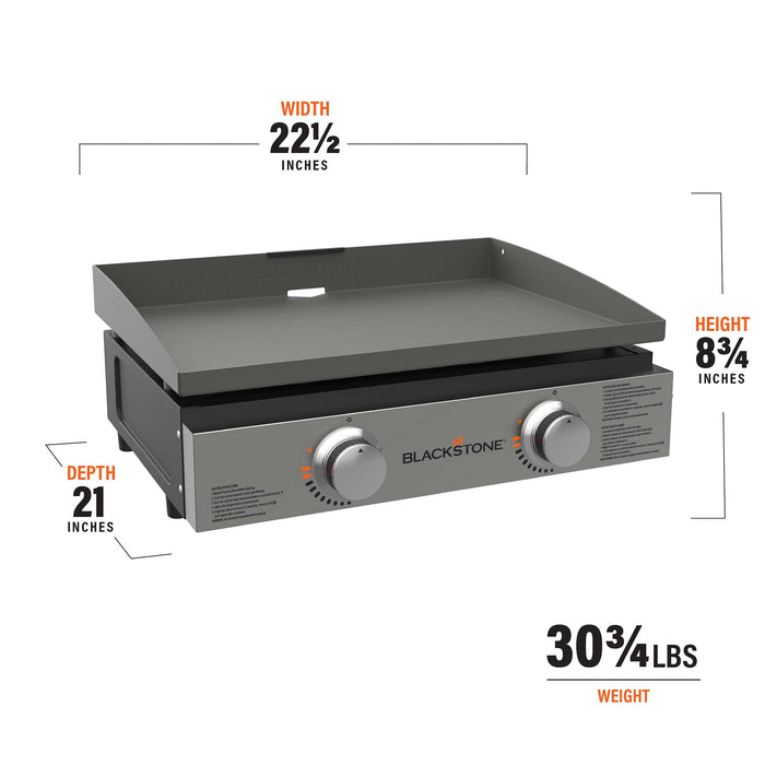 Plaque chauffante de table Blackstone de 22 po - 1666