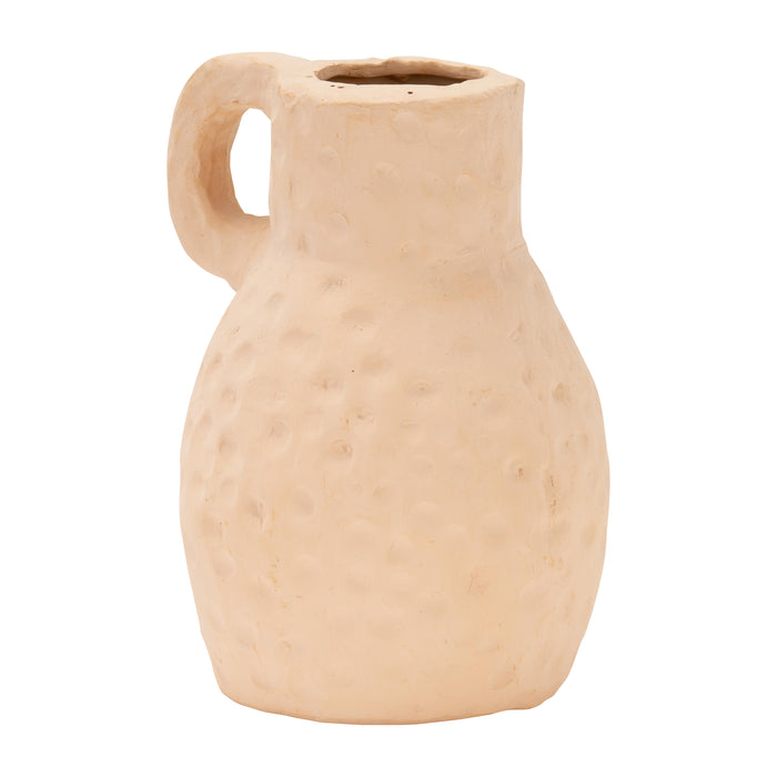Vase texturé de 10 po terracotta