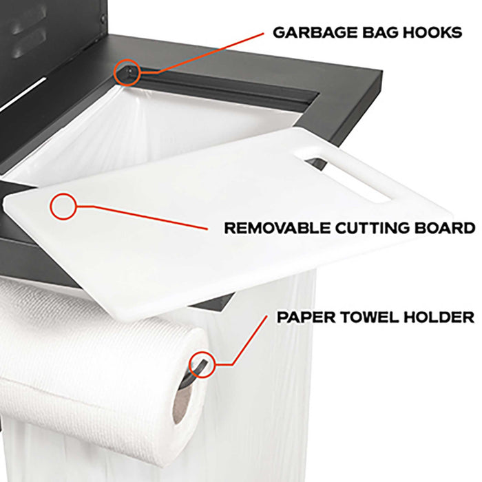 Station de cuisson Original de Blackstone de 36 po avec plaque chauffante et planche à découper - 1825