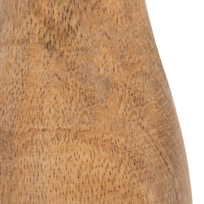 Champignon conique de 10 po en bois - olive
