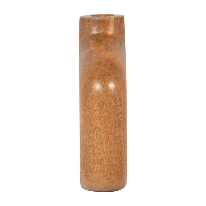 Champignon conique de 6 po en bois - terracotta