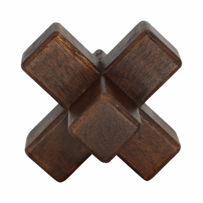 Osselet de 5 po en bois - brun
