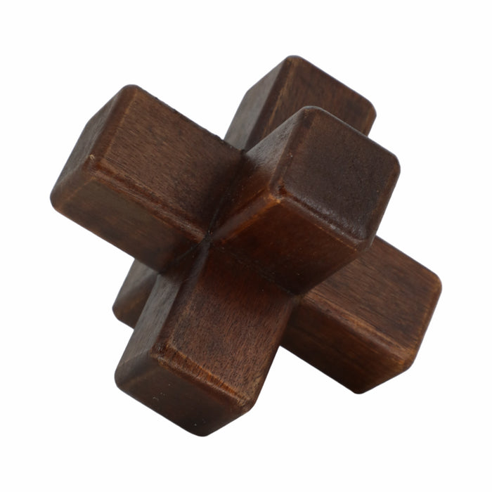 Osselet de 5 po en bois - brun