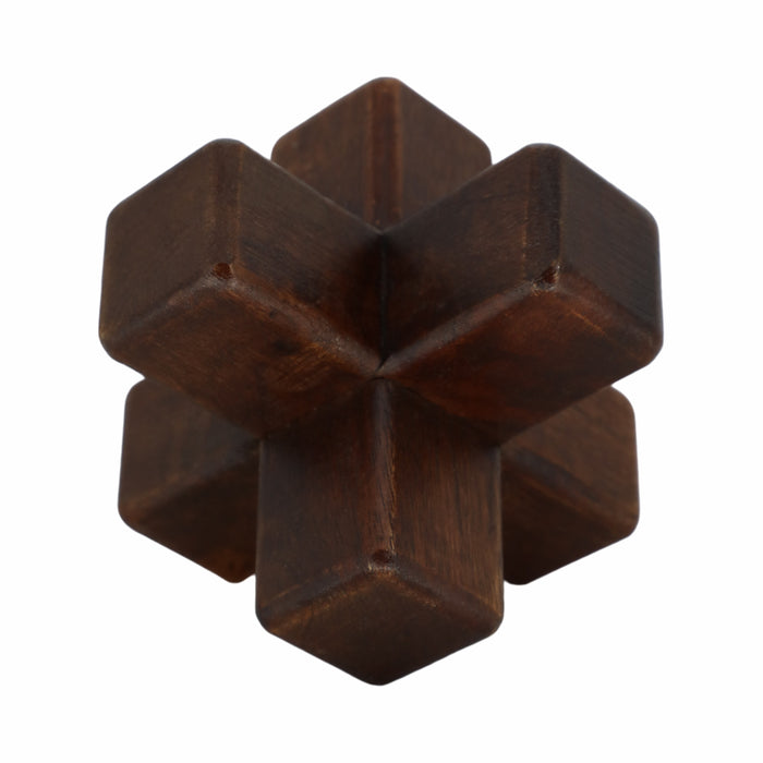 Osselet de 5 po en bois - brun