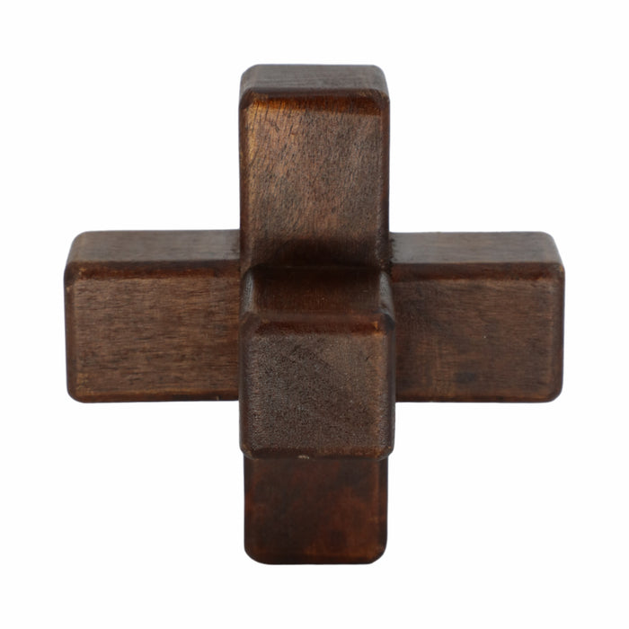 Osselet de 5 po en bois - brun