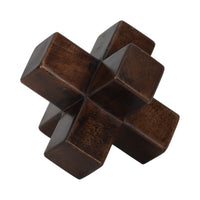 Osselet de 6 po en bois - brun