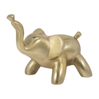  Éléphant ballon décoratif de 6 po en métal - doré