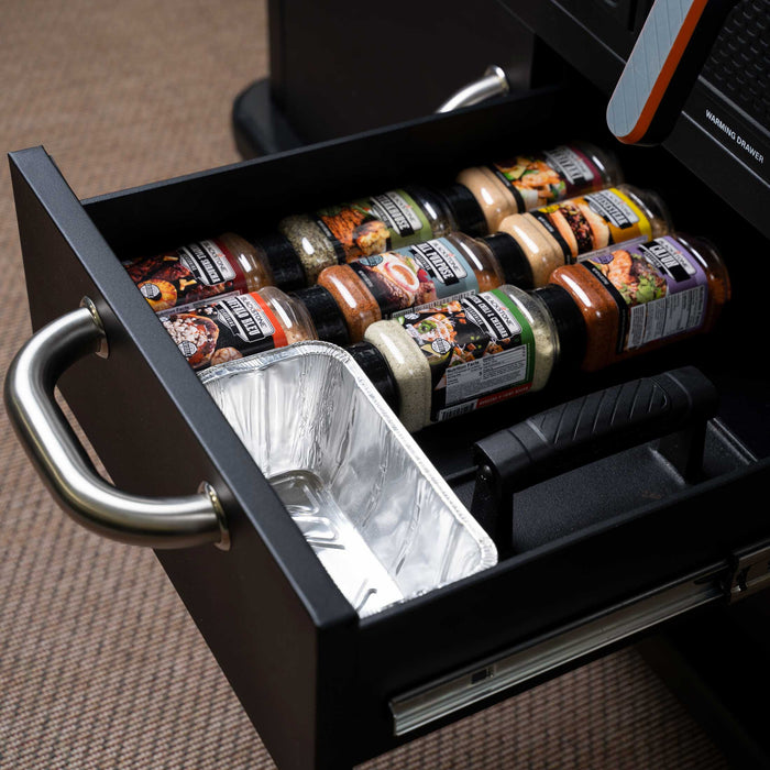 Plaque chauffante Patio de Blackstone de 36 po avec armoire et friteuse à air - 1923