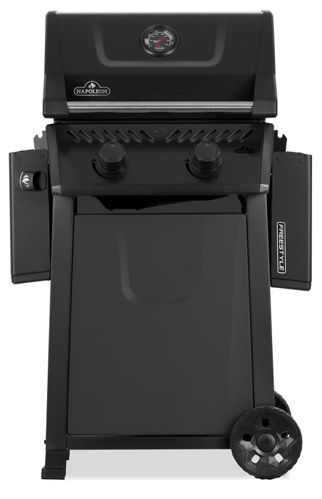 Barbecue à gaz FreestyleMC 365 de Napoleon de 30 000 BTU à 2 brûleurs - noir mat - FL365NMK-1