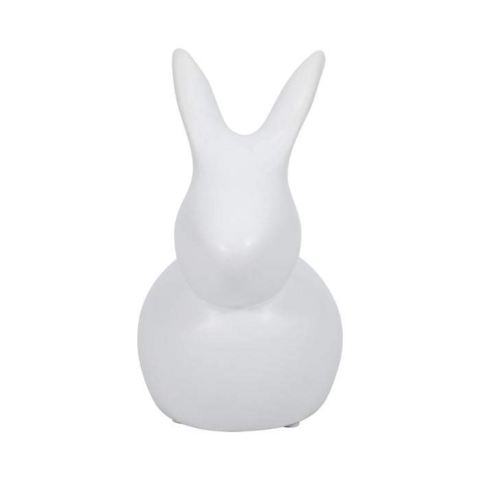 Lapin moderne de 7 po - blanc