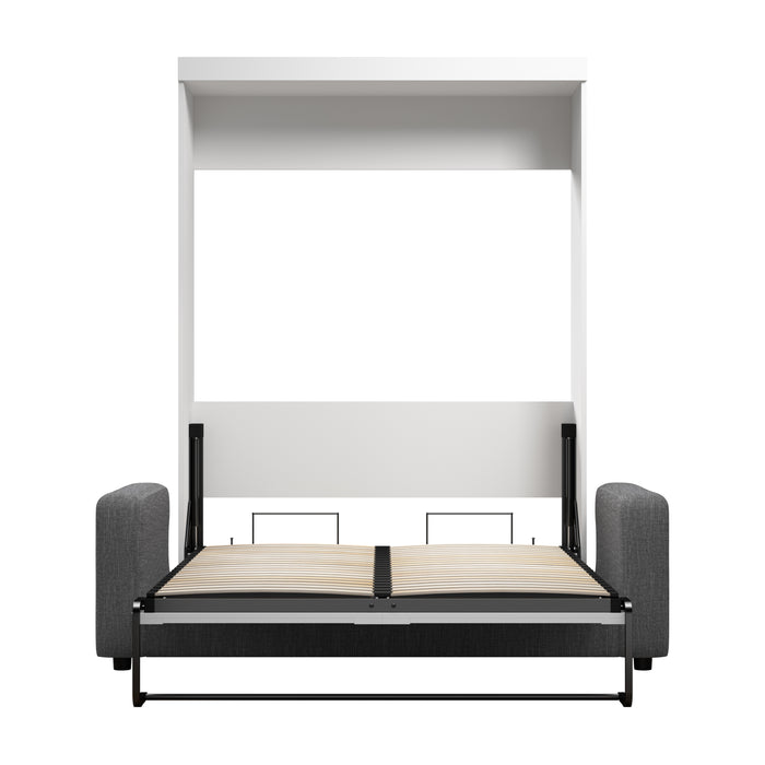 Lit escamotable Pur de Bestar avec sofa - blanc