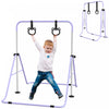Qaba Barre De Gymnastique Pour Enfants, Barre Horizontale Pliable, Violet
