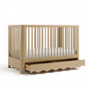 Storkcraft Casablanca Lit de bebe convertible 5-en-1 de luxe avec tiroir - Bois clair