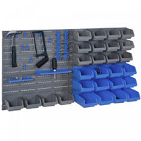 Durhand Ensemble De Rangement D'outils Bleu