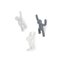 Crochets muraux Buddy de Umbra - blancs et gris