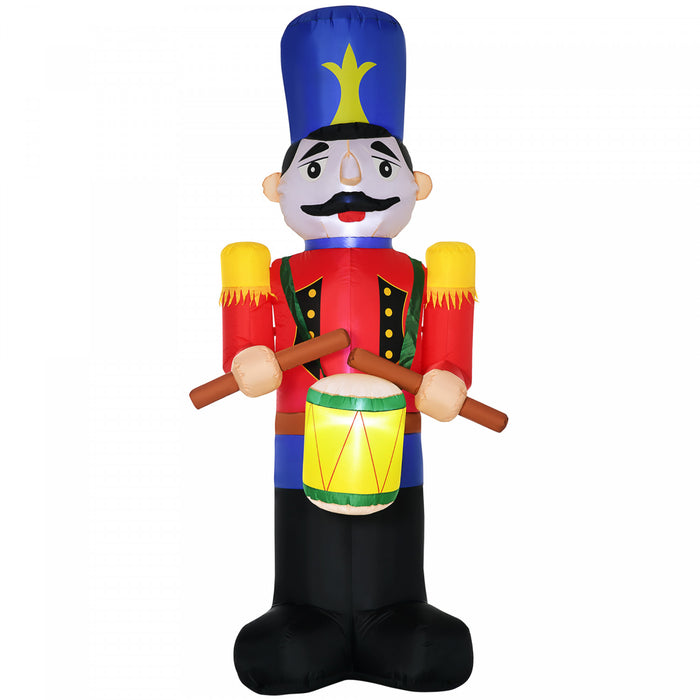 Homcom Casse-noisette De Noel Gonflable