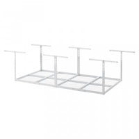 Tablette de rangement suspendue GearloftMC blanc martelé de Gladiator - 4 pi x 8 pi