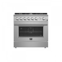  Cuisiniere a gaz Marco 36 pouces en acier inoxydable, 4,32 pi³ – FFSGS6277-36