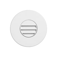Lampe d’escalier et murale Bella de Dainolite avec persienne, fini blanc et ampoule à DEL de 3,3 W