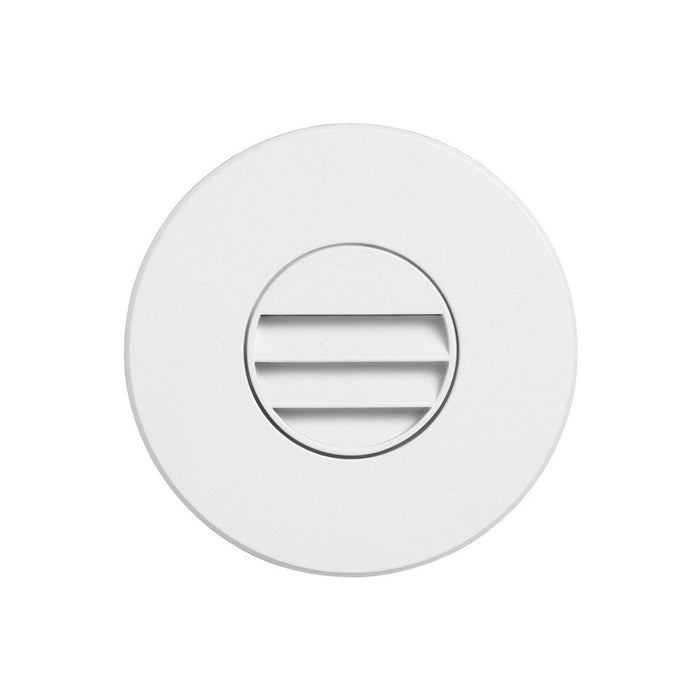 Lampe d’escalier et murale Bella de Dainolite avec persienne, fini blanc et ampoule à DEL de 3,3 W