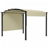 Outsunny Auvent De Pergola Retractable 11' X 11' Pour Patio, Jardin, Beige