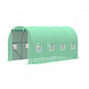 Outsunny Serre Tunnel De Plain-pied, Serre De 13 X 6.4 X 6.5 Pi, Vert