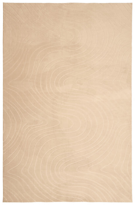 Tapis Lavable/Contemporain Somos 8'0\" x 10'0\" en Beige