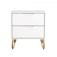 Table de nuit Avira style milieu du siecle moderne 20
