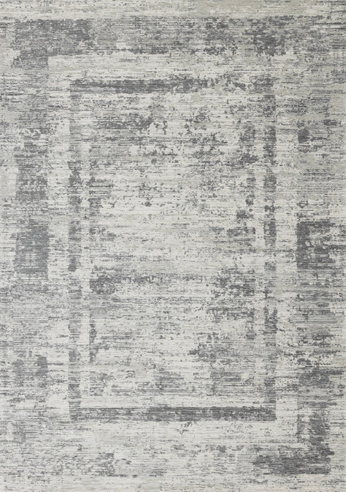Tapis Kylie bordures gris delave, 7'10\" x 10'10\"