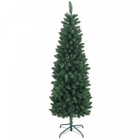 Homcom Arbre De Noel Artificiel De 6pi De Haut Avec Base En Acier, Vert