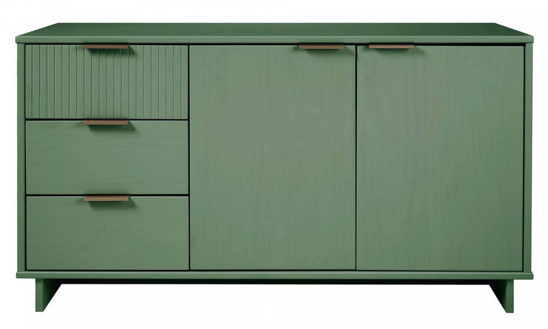 Buffet moderne Granville 55\" en vert sauge