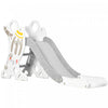 Qaba Toboggan D'interieur Pour Les Tout-petits Ages De 1,5 A 3 Ans, Petit Toboggan Pour Tout-petits, Espace De Jeu Pour Filles Et Garcons, Gris