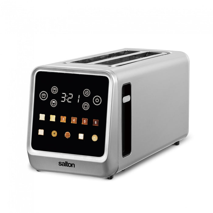 Grille-pain tactile a longues fentes Salton - 4 Tranches