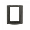 Table d’appoint contemporaine Alure 20\" en charbon